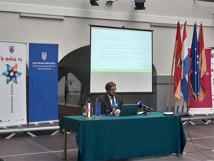Ćorić: NPOO je prilika za povećanja gospodarskog rasta, zelenu i digitalnu tranziciju